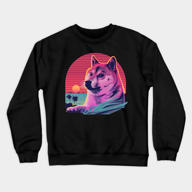 Doge Crewneck Sweatshirt by Newtype Designs